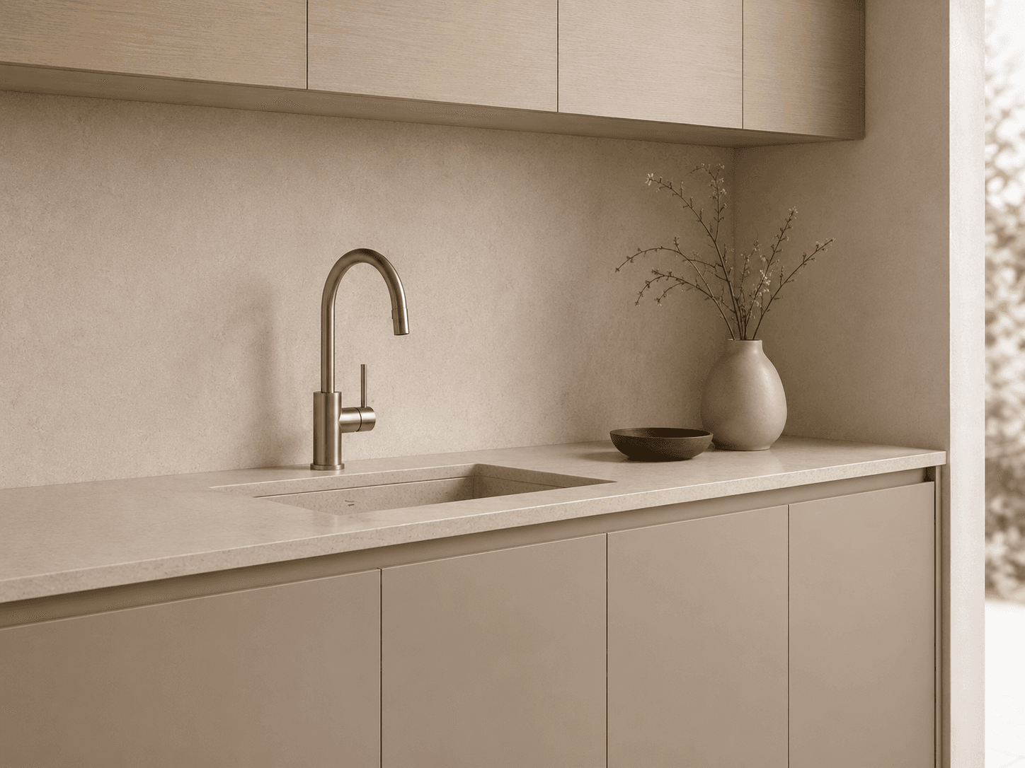 Cocina Honne: atmósfera íntima, ritmo diario y materiales tibios.
