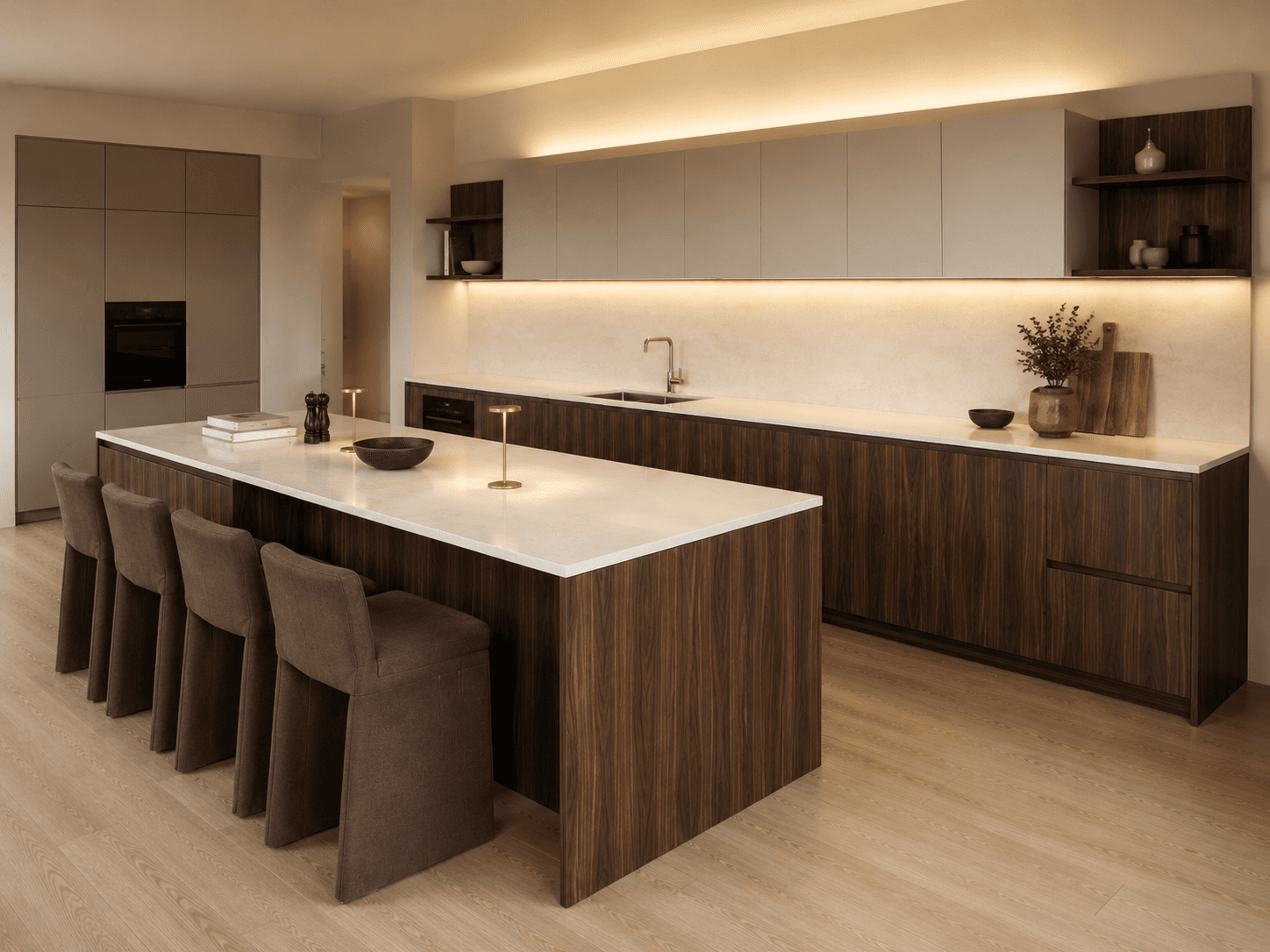 Cocina Werk: vista general de la línea, oficio europeo y calma técnica.